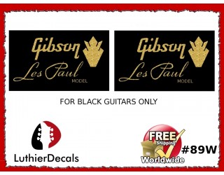 Gibson Les Paul Guitar Decal #89w